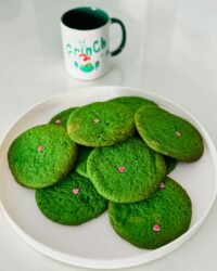 Grinch pistachio Cookies