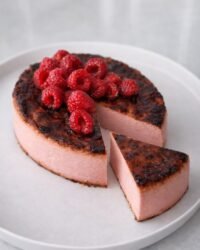 Cherry Basque Cheesecake